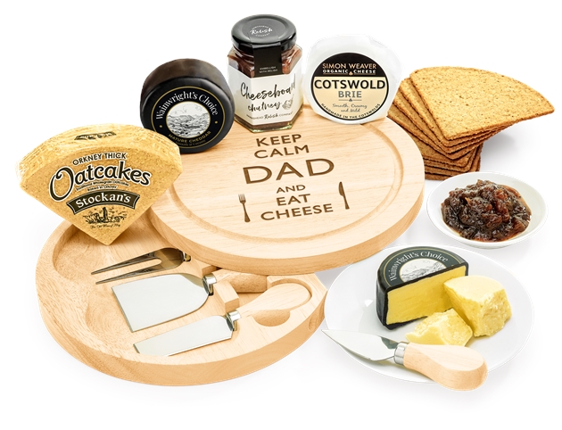 Father's Day Cheese Board Selection Gift Set